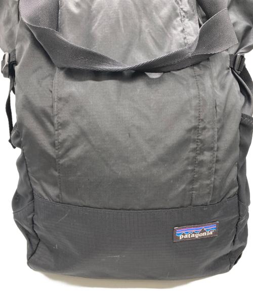 Patagonia（パタゴニア）Patagonia (パタゴニア) LW Travel Tote Pack 22L ブラックの古着・服飾アイテム