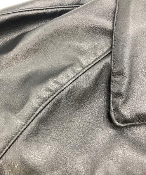 LAST NEST（ラストネスト）LAST NEST (ラストネスト) エコレザーコーチジャケット ブラック サイズ:Lの古着・服飾アイテム