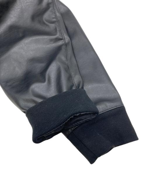 LAST NEST（ラストネスト）LAST NEST (ラストネスト) エコレザーコーチジャケット ブラック サイズ:Lの古着・服飾アイテム