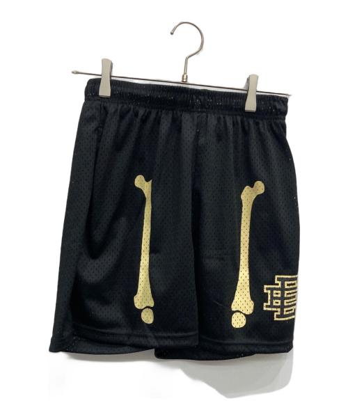 ERIC EMANUEL（エリック エマニュエル）Eric Emanuel (エリック エマニュエル) メッシュハーフパンツ ブラック サイズ:Lの古着・服飾アイテム