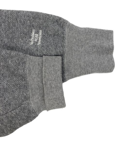 Americana（アメリカーナ）Americana (アメリカーナ) WIDE FULLZIP HOODIE グレー サイズ:表記なしの古着・服飾アイテム