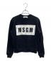MSGM（エムエスジーエム）の古着「スウェット」｜ブラック