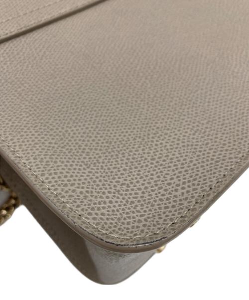 FURLA（フルラ）FURLA (フルラ) メトロポリスチェーンショルダーバッグ ベージュの古着・服飾アイテム