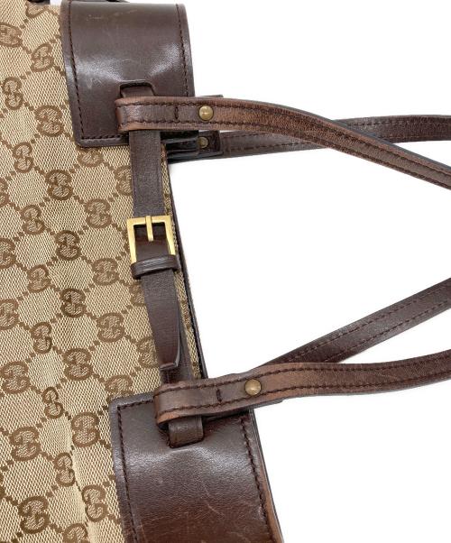 GUCCI（グッチ）GUCCI (グッチ) トートバッグ ブラウンの古着・服飾アイテム