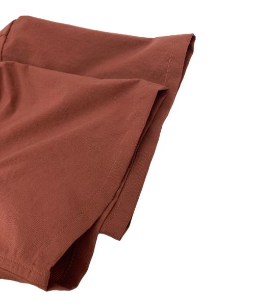 NANGA（ナンガ）NANGA (ナンガ) ドットエアコンフィーショートスリーブシャツ ブラウン サイズ:Sの古着・服飾アイテム