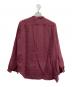 BRU NA BOINNE (ブルーナボイン) スナフリネンシャツ ボルドー サイズ:M：3000円