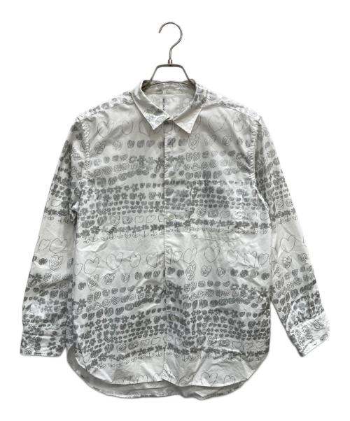 BRU NA BOINNE（ブルーナボイン）BRU NA BOINNE (ブルーナボイン) ルーラブーラシャツ ホワイト サイズ:Sの古着・服飾アイテム