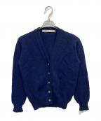 COMME des GARCONSコムデギャルソン）の古着「ウールカーディガン」｜ネイビー