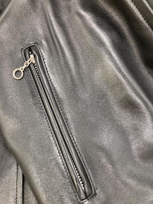 Schott（ショット）Schott (ショット) 70S SINGLE RIDERS JACKET ブラック サイズ:Sの古着・服飾アイテム