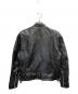 Schott (ショット) 70S SINGLE RIDERS JACKET ブラック サイズ:S：28000円