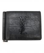 Saint Laurent Parisサンローランパリ）の古着「マネークリップ」｜ブラック