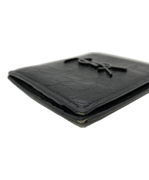 Saint Laurent Paris（サンローランパリ）Saint Laurent Paris (サンローランパリ) マネークリップ ブラックの古着・服飾アイテム