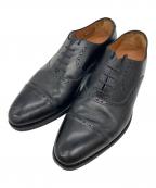 Jalan Sriwijayaジャランスリウァヤ）の古着「クォーターブローグシューズ」｜ブラック