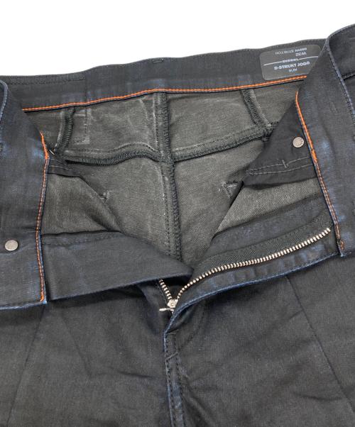 DIESEL（ディーゼル）DIESEL (ディーゼル) コーティング加工パンツ ブラック サイズ:W32の古着・服飾アイテム