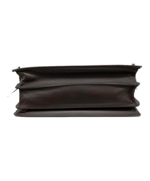 BOTTEGA VENETA（ボッテガベネタ）BOTTEGA VENETA (ボッテガベネタ) イントレチャートブリーフケース ブラウン サイズ:表記なしの古着・服飾アイテム