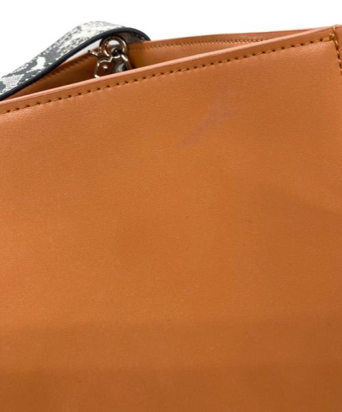 the dilettante（ザ・ディレッタント）the dilettante (ザ・ディレッタント) 2WAYバッグ オレンジの古着・服飾アイテム
