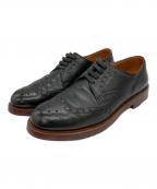 SCOTCH GRAINスコッチグレイン）の古着「ウイングチップドレスシューズ」｜ブラック