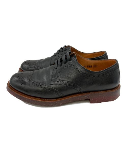 SCOTCH GRAIN（スコッチグレイン）SCOTCH GRAIN (スコッチグレイン) ウイングチップドレスシューズ ブラック サイズ:251/2の古着・服飾アイテム