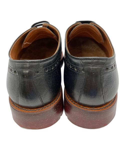 SCOTCH GRAIN（スコッチグレイン）SCOTCH GRAIN (スコッチグレイン) ウイングチップドレスシューズ ブラック サイズ:251/2の古着・服飾アイテム