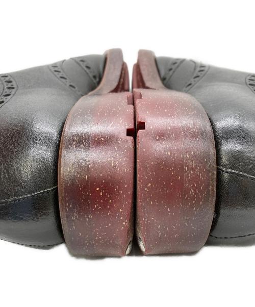 SCOTCH GRAIN（スコッチグレイン）SCOTCH GRAIN (スコッチグレイン) ウイングチップドレスシューズ ブラック サイズ:251/2の古着・服飾アイテム