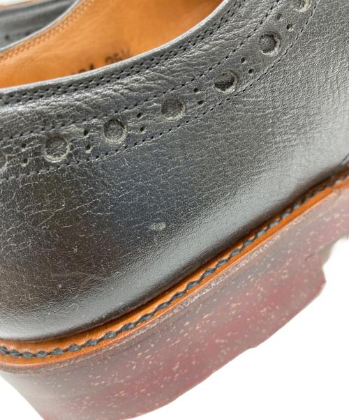 SCOTCH GRAIN（スコッチグレイン）SCOTCH GRAIN (スコッチグレイン) ウイングチップドレスシューズ ブラック サイズ:251/2の古着・服飾アイテム