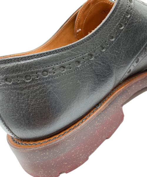 SCOTCH GRAIN（スコッチグレイン）SCOTCH GRAIN (スコッチグレイン) ウイングチップドレスシューズ ブラック サイズ:251/2の古着・服飾アイテム