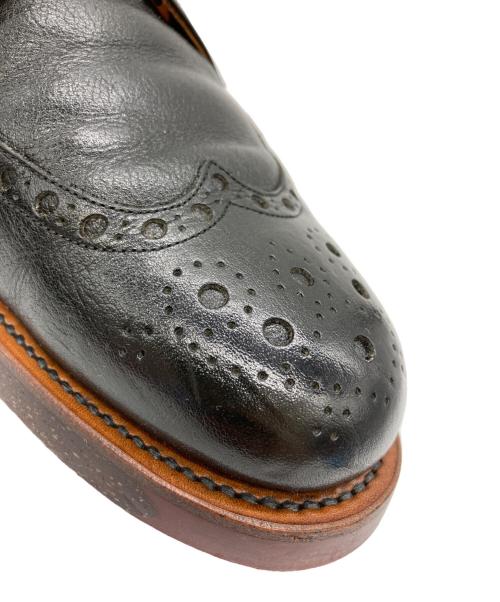 SCOTCH GRAIN（スコッチグレイン）SCOTCH GRAIN (スコッチグレイン) ウイングチップドレスシューズ ブラック サイズ:251/2の古着・服飾アイテム