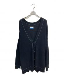 MAISON SPECIAL（メゾンスペシャル）の古着「カーディガン」｜ネイビー