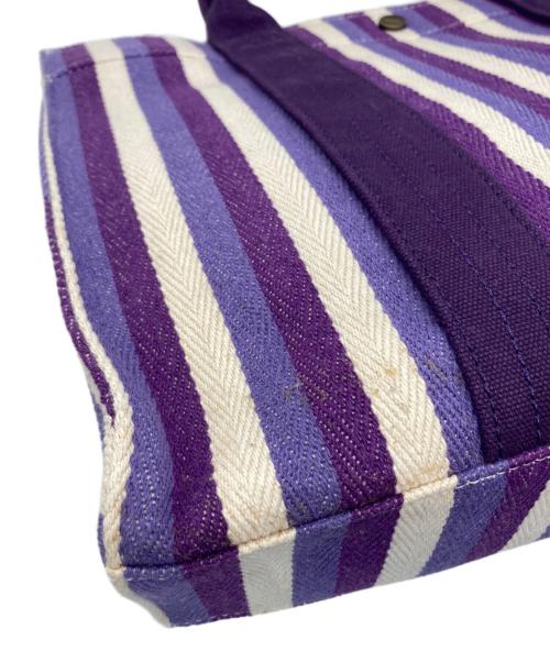 U.S POLO ASSN（ユーエスポロアッスン）U.S POLO ASSN (ユーエスポロアッスン) キャンバストートバッグ パープルの古着・服飾アイテム