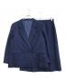 Burberry's（バーバリーズ）の古着「テーラードジャケッ＆スカートトセットアップ」｜ネイビー