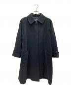 Burberry'sバーバリー）の古着「金釦シングルコート」｜ブラック
