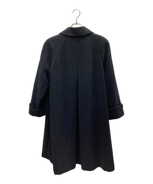 Burberry's（バーバリー）Burberry's (バーバリーズ) 金釦シングルコート ブラック サイズ:7の古着・服飾アイテム