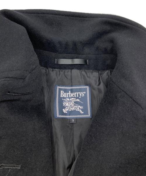 Burberry's（バーバリー）Burberry's (バーバリーズ) 金釦シングルコート ブラック サイズ:7の古着・服飾アイテム