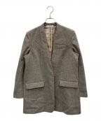 BEAUTY&YOUTHビューティーアンドユース）の古着「ミックスツイードカラーレスジャケット」｜ベージュ