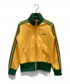 adidasアディダス）の古着「トラックジャケット」｜オレンジ