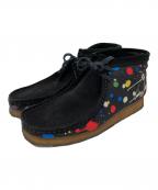 CLARKS×FUTURAクラークス×フューチュラ）の古着「ワラビーブーツ」｜ブラック