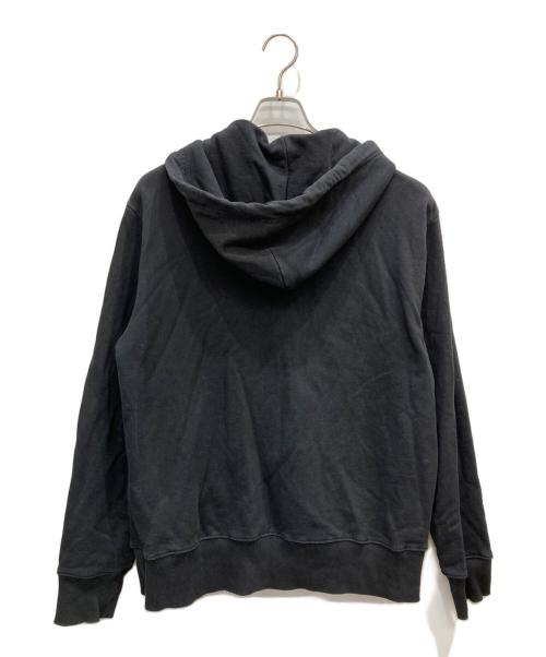 MM6 Maison Margiela（エムエムシックスメゾンマルジェラ）MM6 Maison Margiela (エムエムシックスメゾンマルジェラ) ジップパーカー ブラック サイズ:Ｍ　165/88Aの古着・服飾アイテム