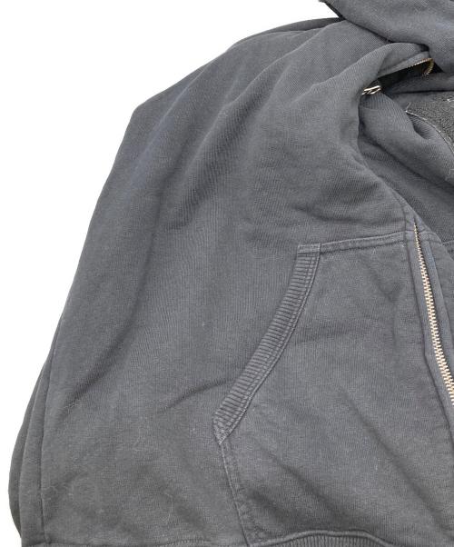 MM6 Maison Margiela（エムエムシックスメゾンマルジェラ）MM6 Maison Margiela (エムエムシックスメゾンマルジェラ) ジップパーカー ブラック サイズ:Ｍ　165/88Aの古着・服飾アイテム