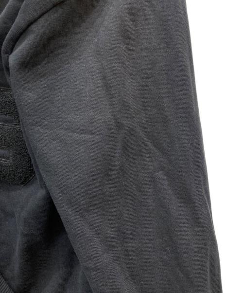 MM6 Maison Margiela（エムエムシックスメゾンマルジェラ）MM6 Maison Margiela (エムエムシックスメゾンマルジェラ) ジップパーカー ブラック サイズ:Ｍ　165/88Aの古着・服飾アイテム