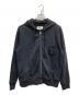 MM6 Maison Margiela（エムエムシックスメゾンマルジェラ）の古着「ジップパーカー」｜ブラック