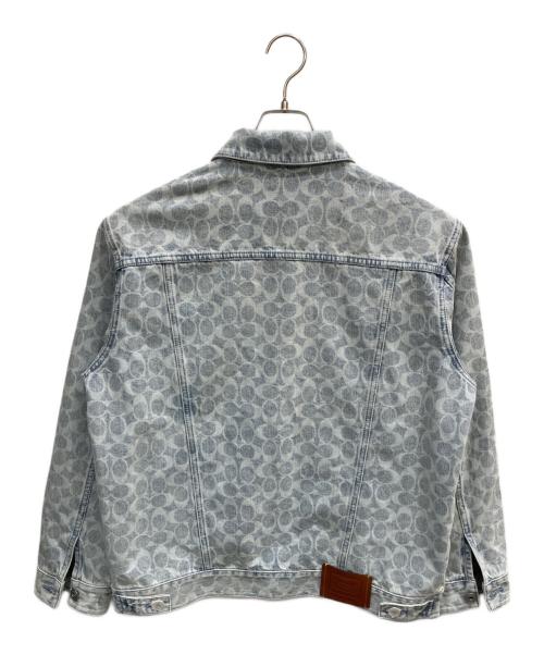 COACH（コーチ）COACH (コーチ) シグネチャーデニムジャケット インディゴ サイズ:Lの古着・服飾アイテム