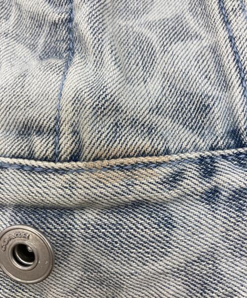 COACH（コーチ）COACH (コーチ) シグネチャーデニムジャケット インディゴ サイズ:Lの古着・服飾アイテム
