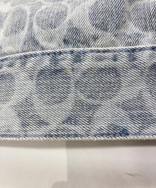 COACH（コーチ）COACH (コーチ) シグネチャーデニムジャケット インディゴ サイズ:Lの古着・服飾アイテム