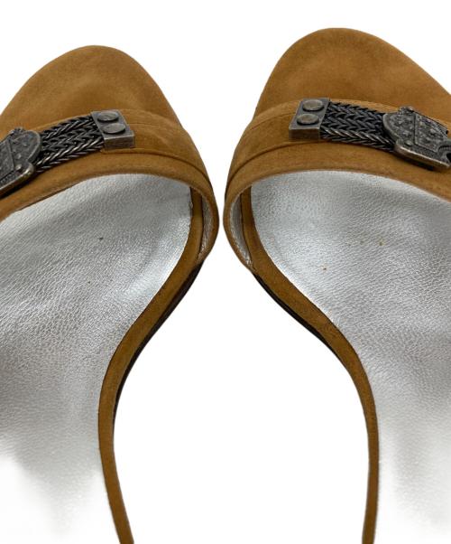 DOLCE & GABBANA（ドルチェ＆ガッバーナ）DOLCE & GABBANA (ドルチェ＆ガッバーナ) ミュール ブラウン サイズ:SIZE 37の古着・服飾アイテム