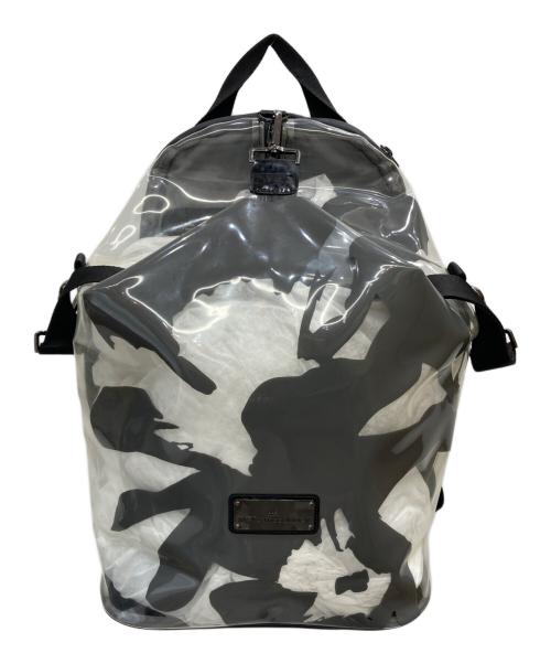 adidas STELLA McCARTNEY（アディダス バイ ステラマッカートニー）adidas STELLA McCARTNEY (アディダス バイ ステラマッカートニー) クリアバッグ ライトグレー 未使用品の古着・服飾アイテム