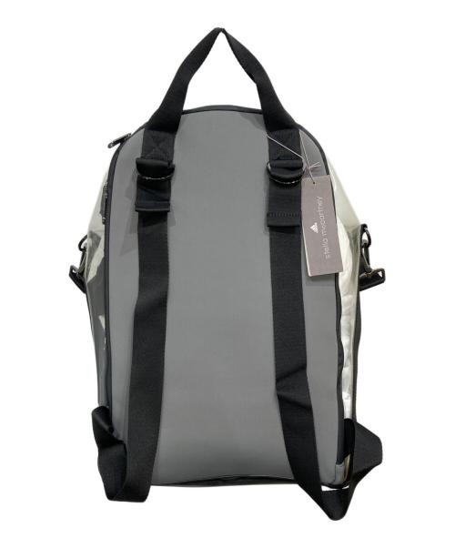 adidas STELLA McCARTNEY（アディダス バイ ステラマッカートニー）adidas STELLA McCARTNEY (アディダス バイ ステラマッカートニー) クリアバッグ ライトグレー 未使用品の古着・服飾アイテム