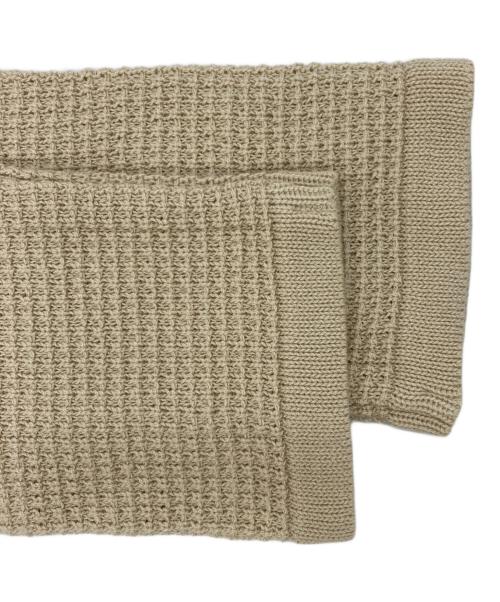 ROCHAS Premier（ロシャスプルミエール）ROCHAS Premier (ロシャスプルミエール) サーマルカーディガン アイボリー サイズ:表記なしの古着・服飾アイテム