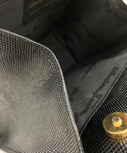 Salvatore Ferragamo（サルヴァトーレ フェラガモ）Salvatore Ferragamo (サルヴァトーレ フェラガモ) ハンドバッグ ブラックの古着・服飾アイテム