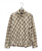 BURBERRY LONDONバーバリーロンドン）の古着「ノバチェックシャツ」｜ベージュ