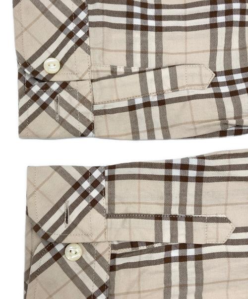 BURBERRY LONDON（バーバリーロンドン）BURBERRY LONDON (バーバリーロンドン) ノバチェックシャツ ベージュ サイズ:XLの古着・服飾アイテム